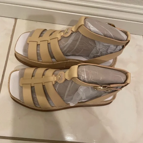 NWOT Sam Edelman Naima Women's Sandals & Flip Flops Open Toe Wedges 8.5​​​ - Picture 3 of 8